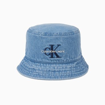 Calvin Klein Jeans ACC 남녀공용 CKJ 모노그램 데님 버킷햇(4G5021GLHK)