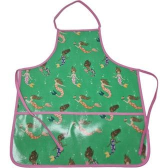  영국 캐스키드슨 앞치마 Cath Kidston Mermaids Kids Wipe clean Apron in Green 1611312