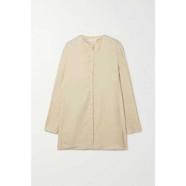 베릴라 트윌 블라우스 베이지 1647597310140084