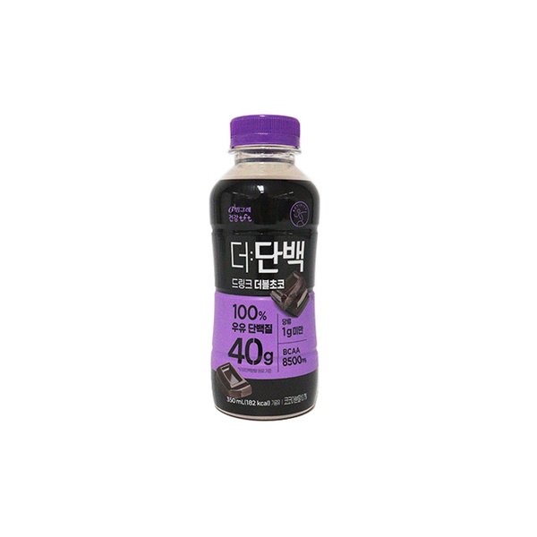 빙그레 더단백 프로틴 드링크 더블초코 350ML
