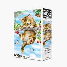 직소퍼즐 500피스 체리 고양이 HP504