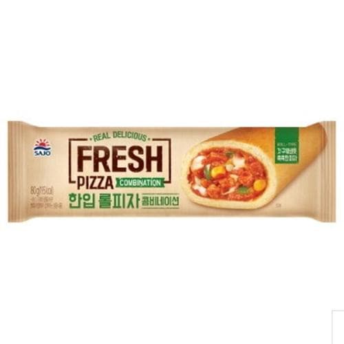 VCM 사조 한입 롤 피자콤비네이션 80g(1)
