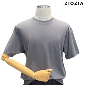 소로나 라운드넥 반팔 티셔츠 ADF2TR1901_DGR