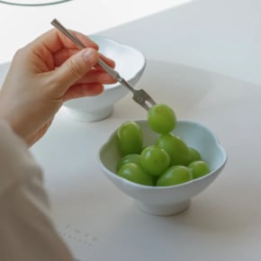 순수무광 꽃오름찬기
