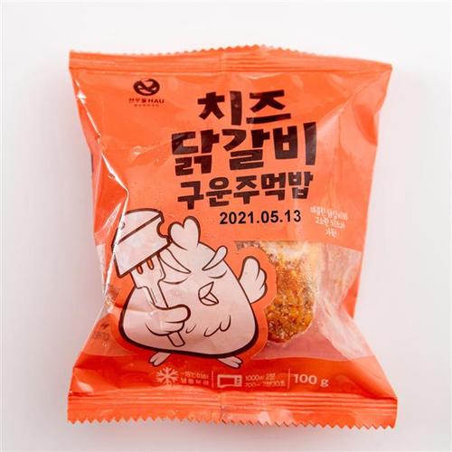 한우물 치즈닭갈비 구운주먹밥 100g x 30개(3)