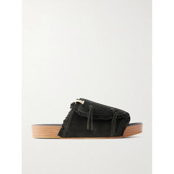 크리스토 샤먼 폴크 프린지 스웨이드 샌들 46376663162929873