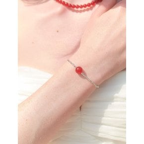 Bold Ball Point Gem Bracelet (L242MBC030)