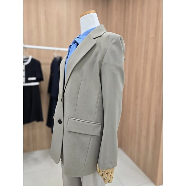 [여주점] [라인]테일러드 싱글버튼 자켓NVJKPD9900