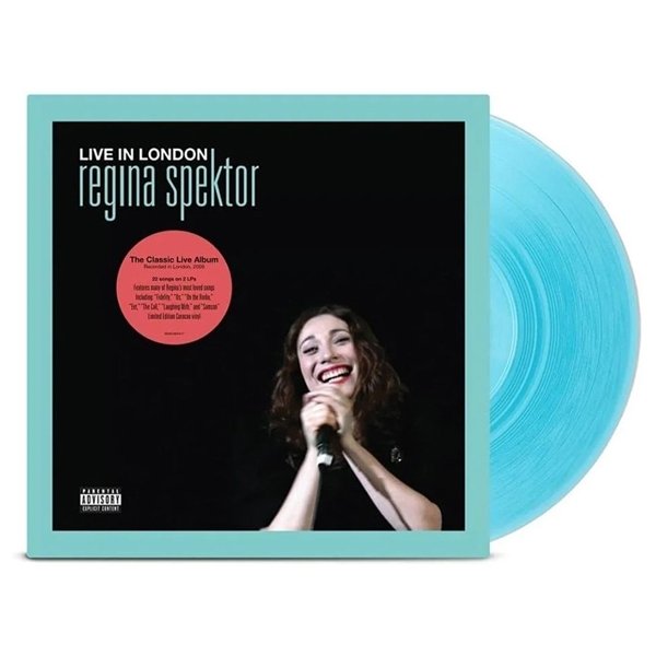 확대된 대표 [LP]Regina Spektor - Live In London (Blue Translucent Color Limited) [2Lp] / 레지나 스펙터 - 라이브 인 런던 (블루 컬러 한정반) [2Lp]
