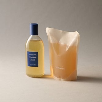 아로마티카 [대용량] 티트리 퓨리파잉 샴푸 400ml + 리필 500ml