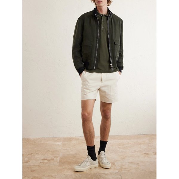 슬림핏 라이오셀 코튼 블렌드 피케 폴로 티셔츠 46376663163003296