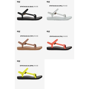 테바 2024 S/S 신상품 TEVA 여성용 경량 샌들 오리지널 유니버설 슬림 STVF2410110-BLK 5종 택1