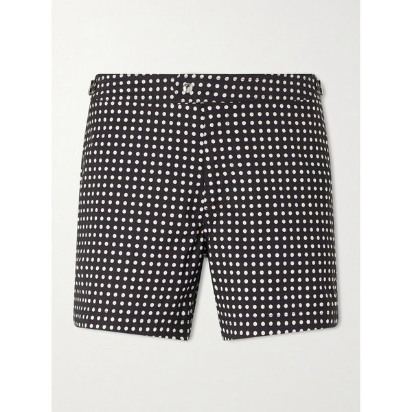 스트레이트 레그 숏 폴카 도트 스윔 쇼츠 46376663163003320