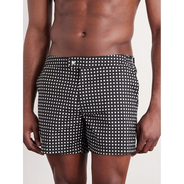스트레이트 레그 숏 폴카 도트 스윔 쇼츠 46376663163003320