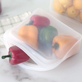 네오플램 스탠딩 실리콘 지퍼백 실리콘팩