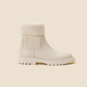 Fuzzy chelsea boots(ivory) DG3CW24602IVY