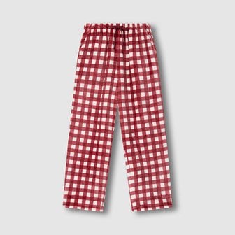 JAJU 여 극세사 패턴 파자마 팬츠 J205402029062