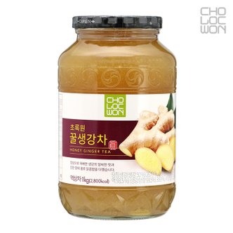  초록원 꿀생강차 1kg (액상차)