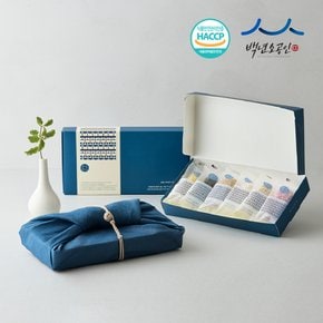 은정답례3호 보자기포장 (전통 답례품 단체선물 기업 돌 결혼식 교회선물 수제 전통과자)
