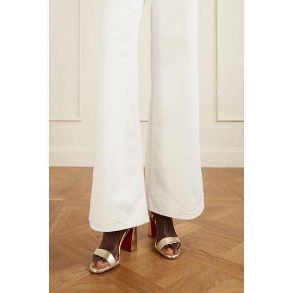 미스 제인 85 메탈릭 가죽 샌들 46376663162979329