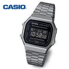 [정품] CASIO 카시오 A168WGG-1B 공용 레트로 빈티지 전자 메탈시계