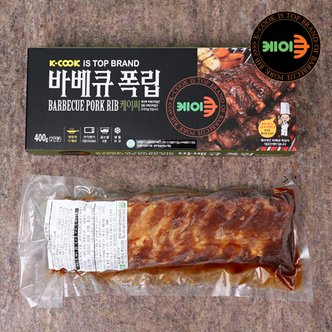 인정푸드 [케이쿡] 바베큐 폭립 400g × 6팩