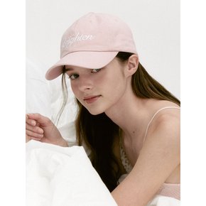 Denim Baby Pink Ball Cap