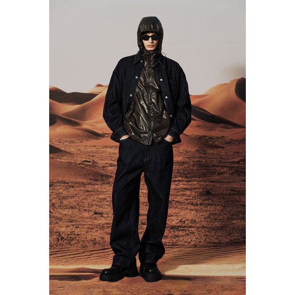 [여주점] [이로] 남성 Grisaille 와이드 데님 팬츠 IQPDS25701BUD