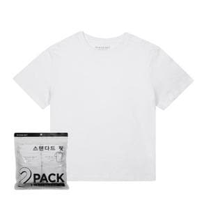 HC09 공용 2PACK 반팔 티셔츠  DDZU8288A11 (S19372503)