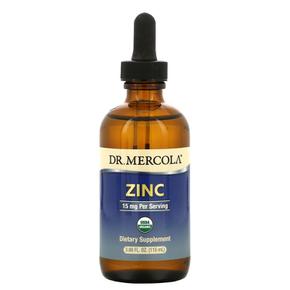 [해외직구]닥터머콜라 징크 아연 리퀴드 액상 15mg 115ml Dr. Mercola Zinc 15 mg 3.88 fl oz (115 ml) 3.88 fl oz