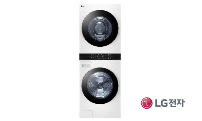 LG [공식]LG 트롬 오브제컬렉션 워시타워 W20WHN (세탁24kg 건조20kg)(희망일)