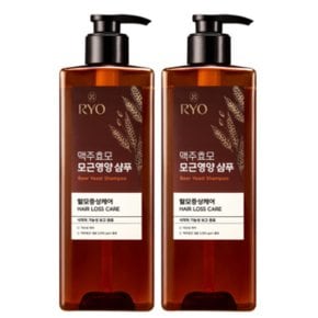 려 맥주효모 샴푸 600ml x 2개