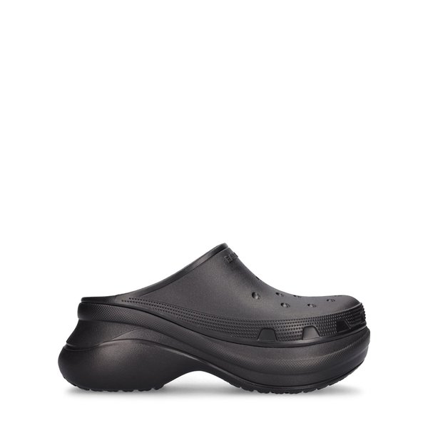 [해외배송] 23 S/S 발렌시아가 85MM CROCS 러버 POOL 뮬 B0060306002