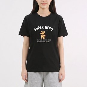 슈퍼히어로 라운드 남여공용 반팔C 2컬러