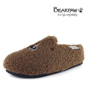 베어파우(BEARPAW) MINDY BEAR KIDS 뽀글이 아동털슬리퍼 히코리( K818002)