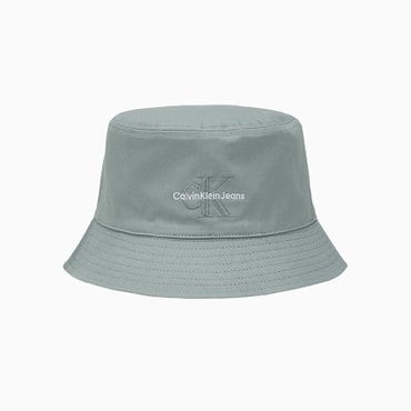 Calvin Klein Jeans ACC 남성 모노그램 엠브로이더리 버킷햇(HX0342-PFF)