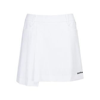 MARTINE GOLF [정상가 318000원]여성 언발란스 큐롯 화이트 (QW0ECU20131)