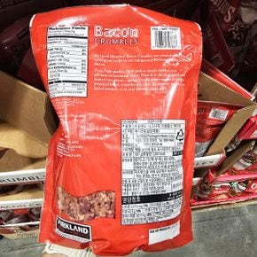 커클랜드 크럼블스 베이컨 567G 코스트코 훈제 스크램블 토핑 대용량 후레이크 파지