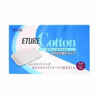 그린에버메디신 일본 COTTON LABO 실키 코튼 퍼프 화장솜 70매