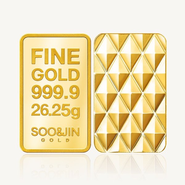 [수앤진골드] 프리미엄 골드바 24K 순금 26.25g