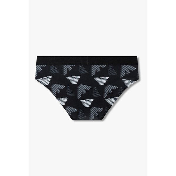 남성 3D로고 패턴 프린트 브리프 0815311045000