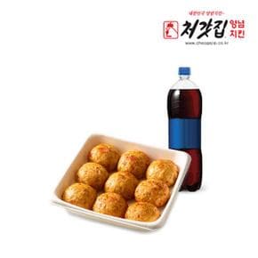 [처갓집 양념치킨] 치킨치즈볼(9개)+콜라1.25L