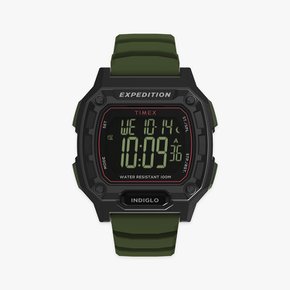 익스페디션 릿지 실리콘 스트랩 군대시계 43mm