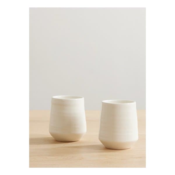 브루넬로쿠치넬리 트래디션 세라믹 컵 2p 세트 화이트 1647597294527073