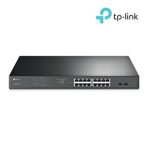 TL-SG1218MPE 16포트 기가비트 PoE 스위치 허브 2SFP
