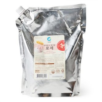  청정원 로제스파게티소스 2kg