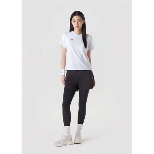 엄브로 여성용 액티브 베이직 우먼스 팬츠 투인원 레깅스 UQ122SPF11