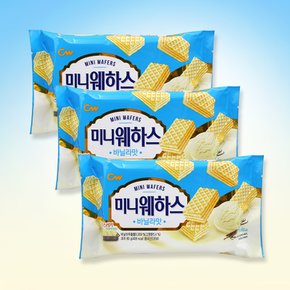 청우식품 미니웨하스 80g 바닐라 x3개 어린이과자