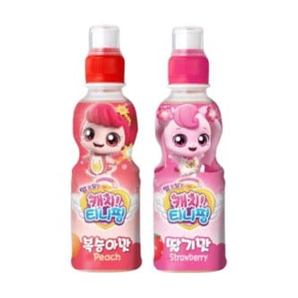 기타 웅진 캐치티니핑 복숭아 200ml 24개 + 딸기맛 200ml 24개