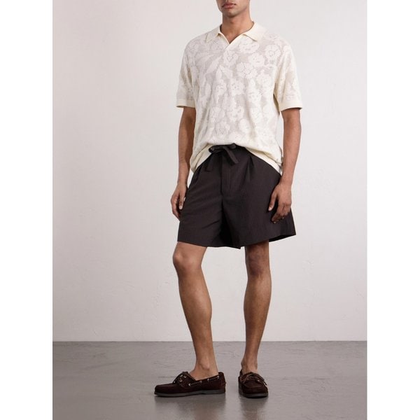 NN.07 라이언 플라워 코튼 폴로 티셔츠 46376663163026338